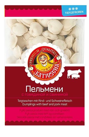 Katjusha Pelmeni fläsk nötkött